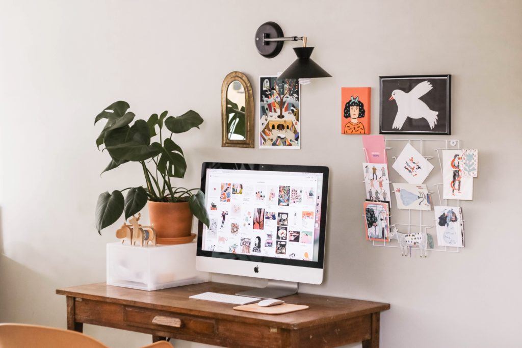 Work from home desk