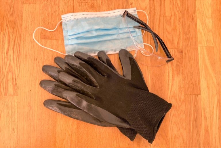 Personal Protective Equipment Gloves and Mask