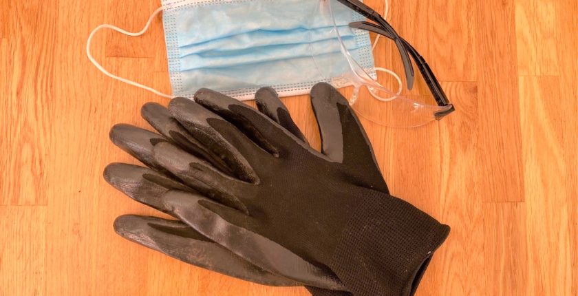 Personal Protective Equipment Gloves and Mask